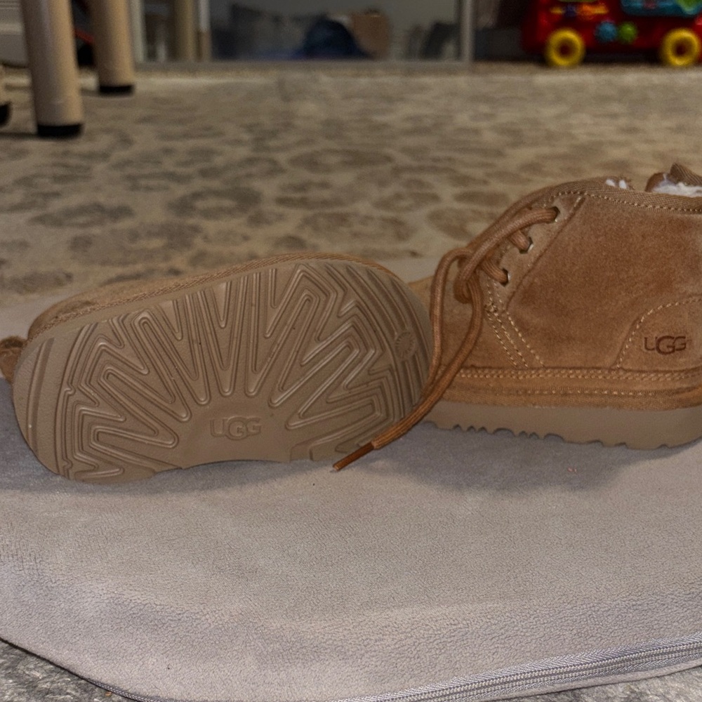 UGG Kids Brown Ankle Boots